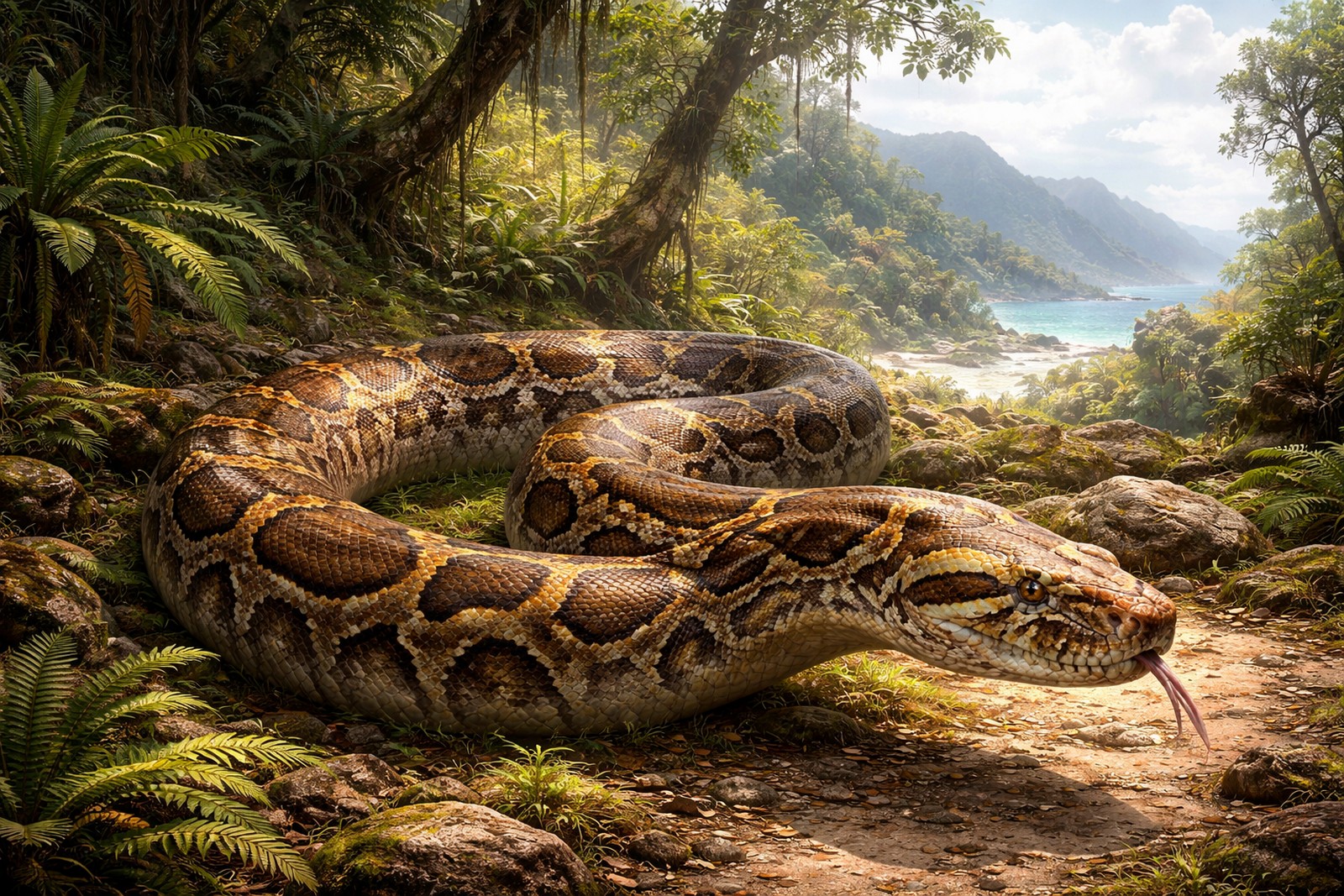 Obří krajty na Tchaj-wanu? Objev jednoho obratle přepisuje historii ostrova